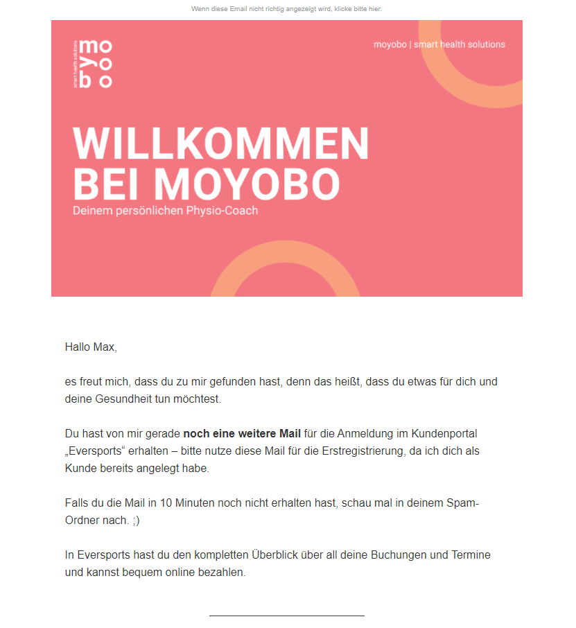 Newsletterbeispiel Moyobo