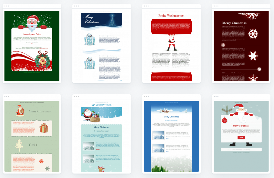 Kostenlose Templates für Nikolaus-E-Mails