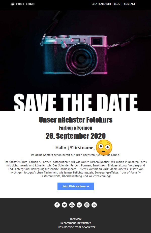 Fehler im Newsletter - persönliche Anredeformel funktioniert nicht