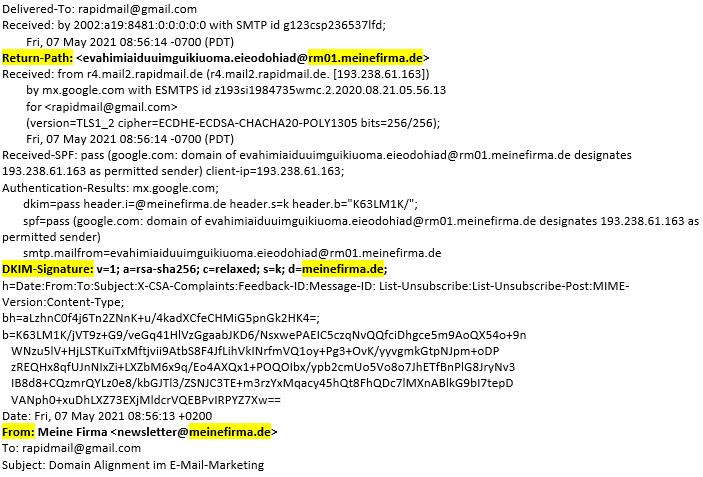 Praxisbeispiel Domain Alignment