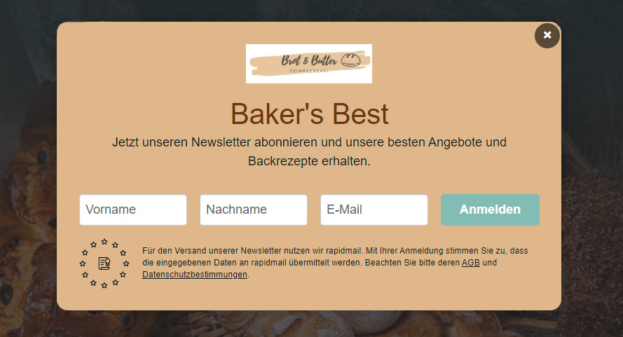 Beispiel Newsletter Name