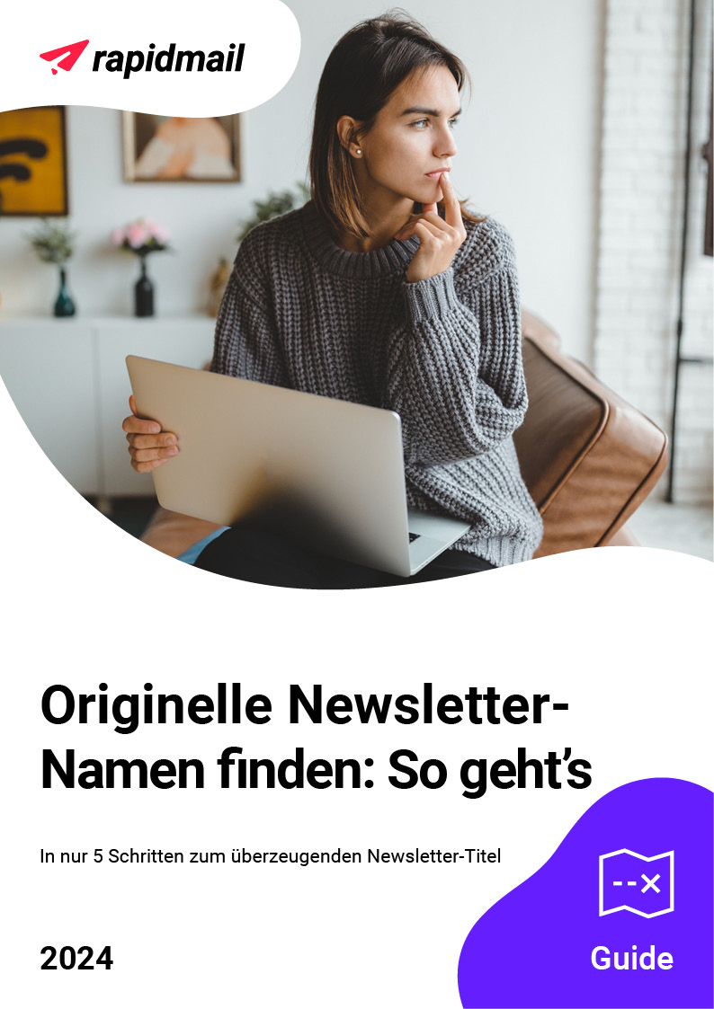 Coverbild Guide Namen für Newsletter finden