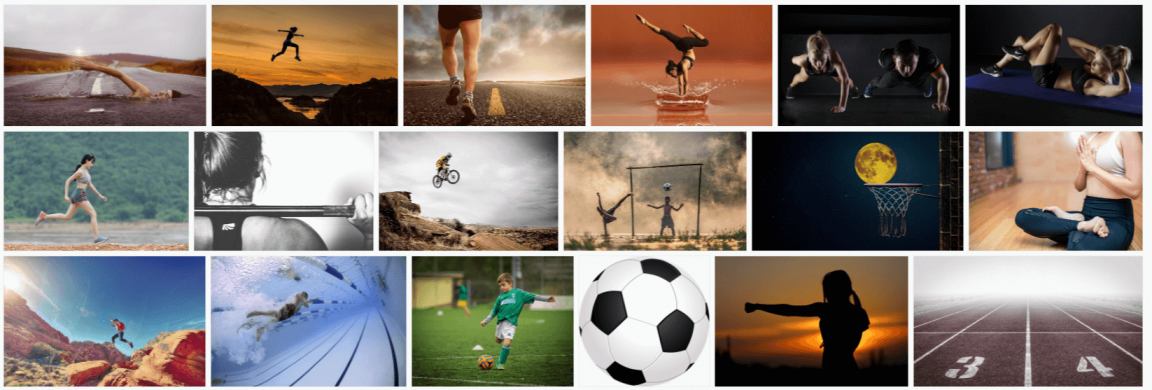 Mögliche Headerbilder für Vereinsnewsletter
