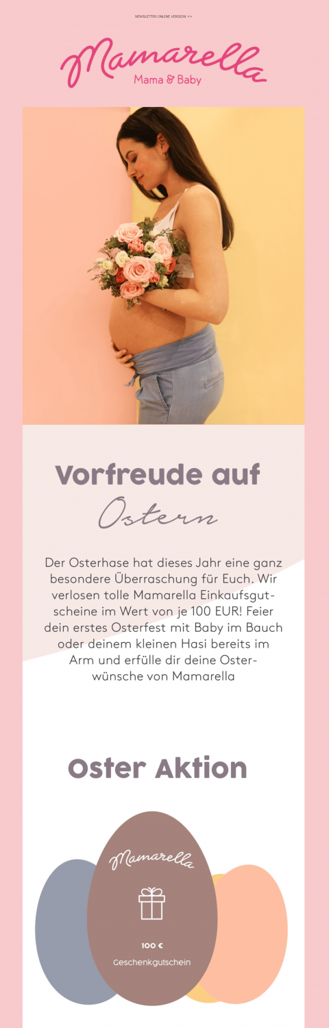 Oster Newsletter Beispiel