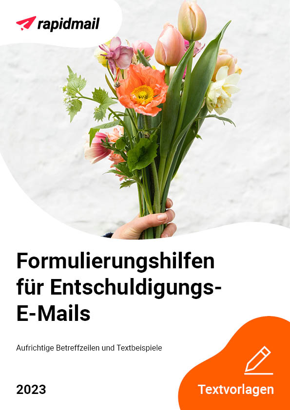 Entschuldigungs-E-Mails formulieren