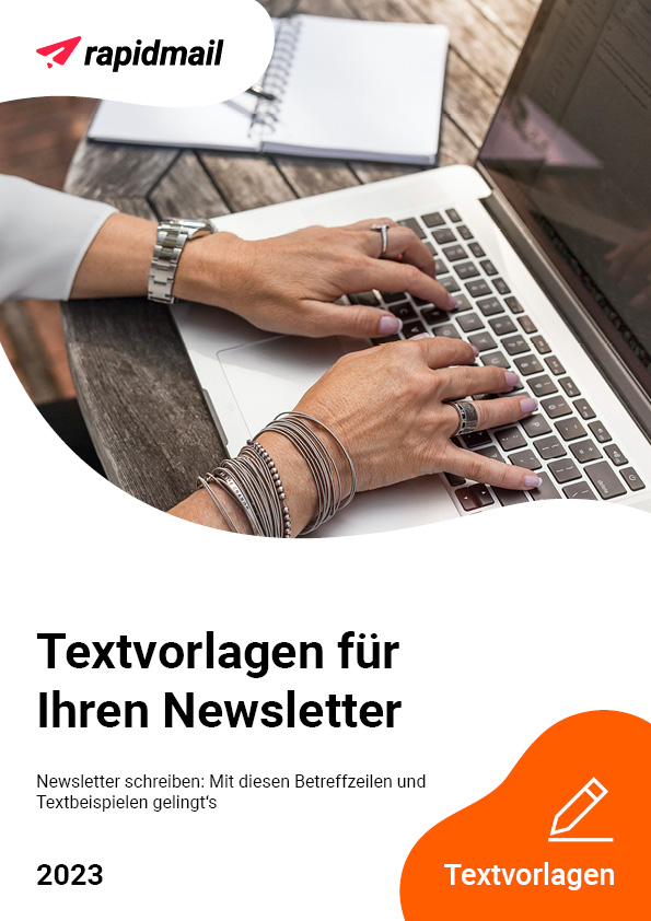 Newsletter schreiben Textvorlagen