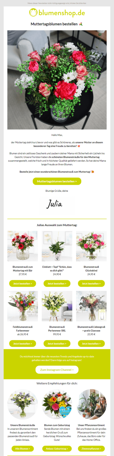 10 gelungene Newsletter-Beispiele aus 2024 - rapidmail