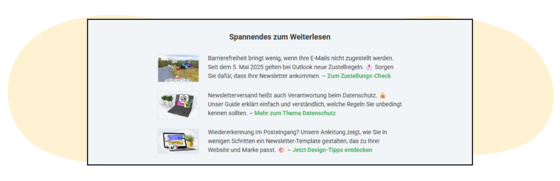 automatisch responsives Newsletter-Design mit rapidmail