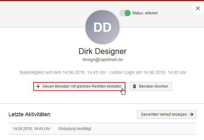 Benutzerverwaltung