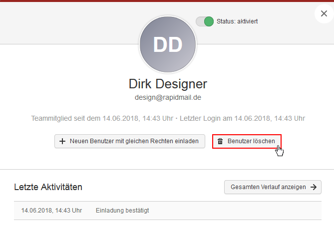 Benutzerverwaltung