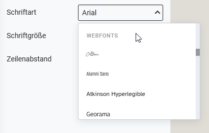 webfonts 2