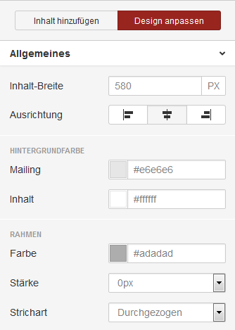 Der rapidmail editor