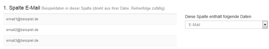 Empfänger hinzufügen