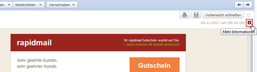 Header-Information GMX und web.de