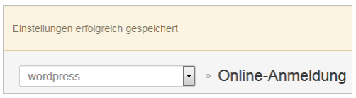 Wordpress Plugin