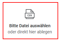 Empfänger hinzufügen - Datei auswählen
