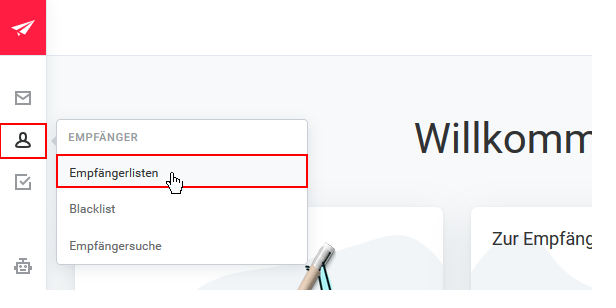 Empfänger E-Mail Adresse DSGVO-konform löschen