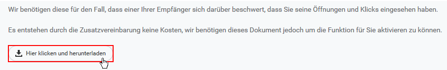 Erweiterte Empfängerstatistik aktivieren