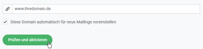 Newsletter-Zustellung durch eigene Tracking-Domain erhöhen