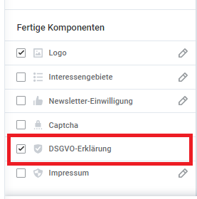 DSGVO-Element.