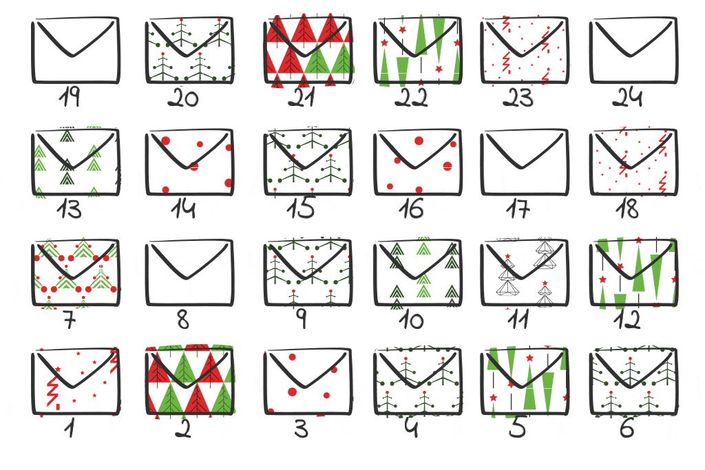 Weihnachten - Newsletter Kampagnenplan