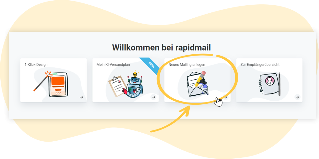 rapidmail Dashboard